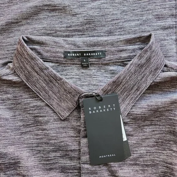 Robert Barakett Men's Placket Polo in size Large - Picture 3 of 3